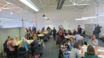 Lunchtime at Museumcamp